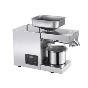 JUYOU Food Grade 304 Stainless Steel Kitchen Nut Seeds Linseeds Oil Expeller Automatic Oil Press Machine Oil Press Extractor