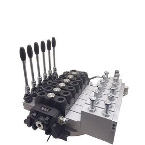 Vanne de commande directionnelle sectionnelle électro-hydraulique à 6 bobines, 100 L/min |   315 Bar Huamao Brand Garantie 1 an Fabricant OEM - Product Image 3