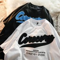T-shirt blanc OEM poids lourd 260GSM T-shirt surdimensionné en coton de haute qualité T-shirt personnalisé T-shirt vierge imprimé