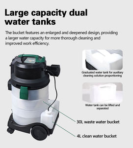 Machine professionnelle d'extraction de tapis pour le nettoyage intérieur des voitures, des toits et des sièges - Product Image 1