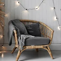 Ensemble de salon de jardin en rotin tressé, style nordique moderne, pour patio, jardin, balcon - Fabricant de meubles, vente en gros, OEM, ODM, sur mesure
