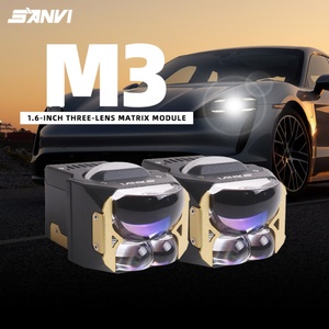 High Cost-effectiveness 1.6 Inch M3 Led Module Super Bright Led Projector Lens Headlights Retrofit Led Lens Car Lamp 5500K - Product Image 2