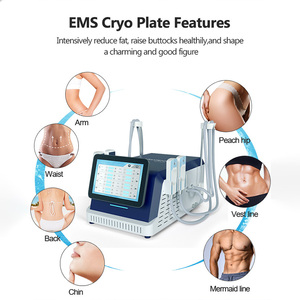 เครื่องลดไขมันและกระชับสัดส่วนแบบแช่แข็ง Cryo+EMS สองประสิทธิภาพ |   การรักษาด้วยการใช้งานอิสระพร้อมกันแบบสี่หัวจับ - Product Image 1