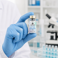 Étiquettes personnalisées pour flacons de peptides 7 ml, étiquettes inviolables pour flacons avec finition holographique pour l'identification des emballages de recherche