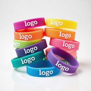 Bracelet en silicone avec logo personnalisé, largeur 12 mm, 15 mm, 20 mm, drapeau palestinien, sérigraphié, écologique, pour promotion - Product Image 1