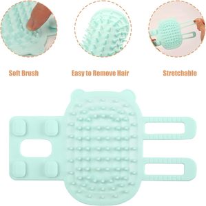 Brosse de Douche en Silicone Souple 2026 avec Distributeur de Savon pour Animaux (Chats, Chiens, Petits Animaux) – Couleurs et Formes Personnalisables OEM/ODM - Product Image 4