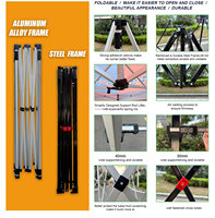 Toldo Portátil para Deportes y Exposiciones, Resistente al Agua, Ignífugo, de Poliéster Oxford, Impresión Personalizada, para Todas las Estaciones, en Oferta