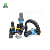 Pommeau d'arrosage agricole à pivot central pour irrigation, fabriqué en Chine, avec moteur et buse en plastique PC, surveillance à distance, certifié ISO9000