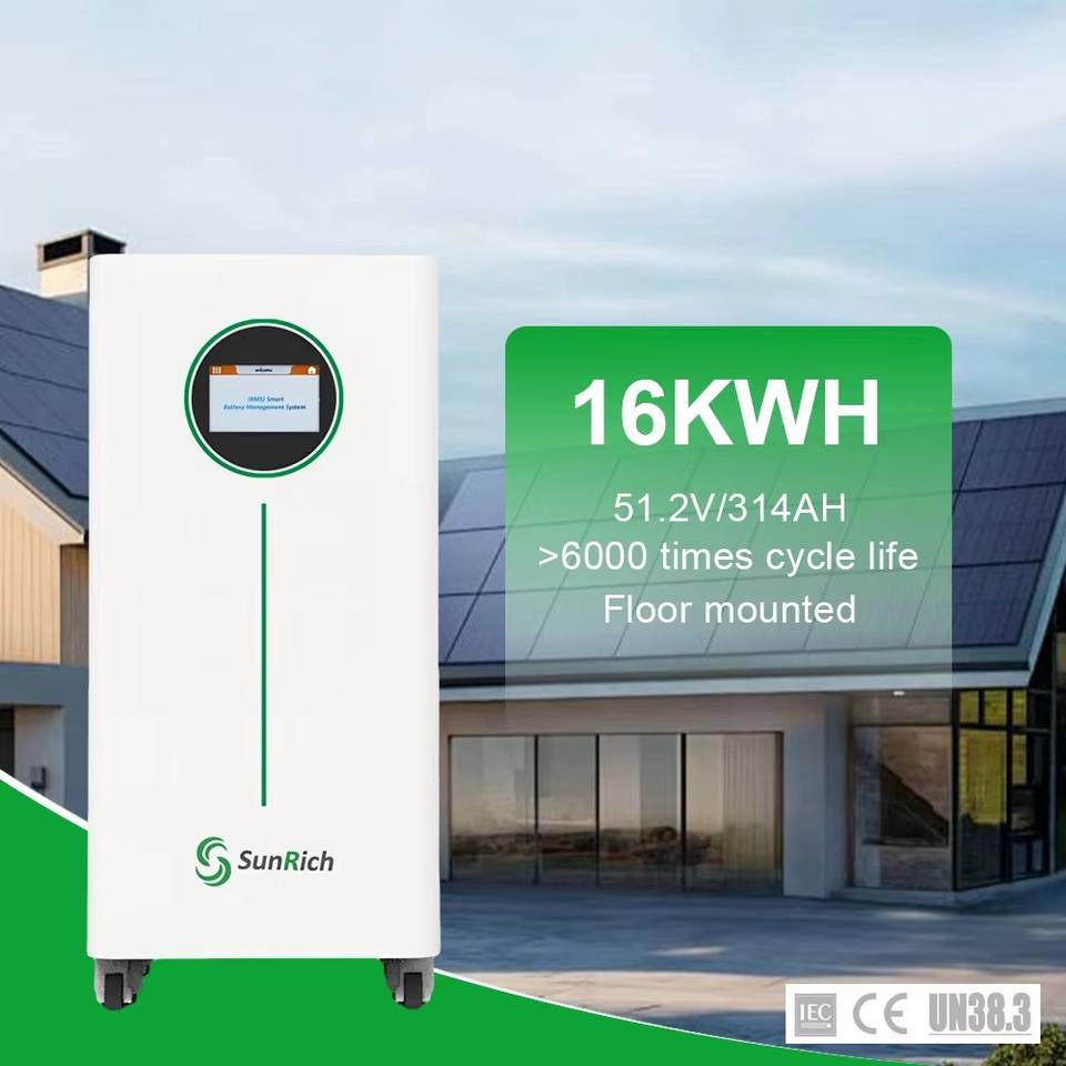 Deep Cycle Lithium Ion Battery 51.2V 314Ah 16kwh Solar Battery LiFePO4 ...