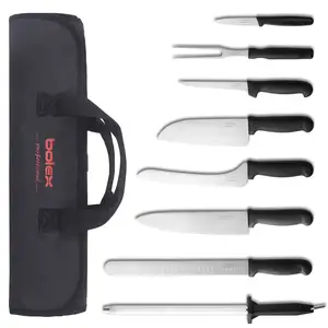 professional chefs knives set roll bag kits culinary school sets catering and foodservice supplies equipments