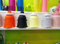 Bouteille d'eau en silicone pour Halloween, sans BPA, pliable, portable, pour le sport, les voyages et les activités de plein air