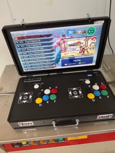 Máquina de Juegos Arcade Portátil de 20 Pulgadas, Operada con Monedas, para el Hogar y Comercial, Consola de Escritorio para 2 Jugadores, Juego de Lucha - Product Image 5