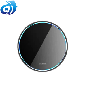 Cargador Inalámbrico Universal <span class=keywords><strong>Q</strong></span> I de 20 W, Carga Rápida para <span class=keywords><strong>iPhone</strong></span> y Samsung, Base de Carga Inalámbrica Redonda con Espejo Iluminado - Product Image 1