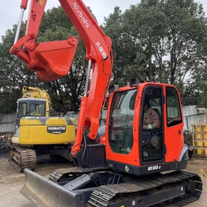 Excavadora Kubota 185 Usada de 8 Toneladas, Máquina Excavadora Japonesa Usada KX185 KX185-3, Mini Excavadora Kubota - Product Image 5