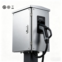 Boîtier de station de recharge pour véhicules électriques en plein air, fabrication en tôle, boîtier en acier résistant aux intempéries