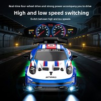 Voiture RC électrique 4x4 de qualité supérieure pour enfants, avec une maniabilité intérieure fluide et des indicateurs de vitesse LED lumineux