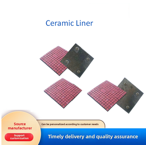 Tolva de tolva de minería personalizada, revestimiento de desgaste compuesto, placa de revestimiento de goma cerámica resistente a la abrasión - Product Image 2