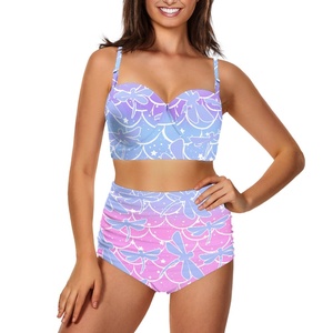 Écailles <span class=keywords><strong>de</strong></span> sirène Bikini push up personnalisé pour femmes avec <span class=keywords><strong>sortie</strong></span> d'usine confort <span class=keywords><strong>plage</strong></span> maillot <span class=keywords><strong>de</strong></span> bain livraison directe produits 2023 - Product Image 1