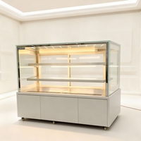 Vitrine réfrigérée pour pain, nouveau style, 4 étages, comptoir de présentation de bonbons, vitrine réfrigérée pour gâteaux