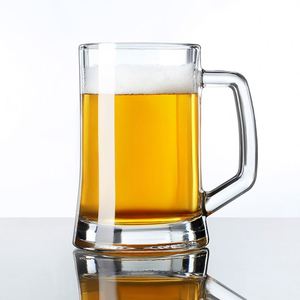 Thickened Draft Beer Glass <b>Large</b> Capacity Glass Hero Cup Munich Beer Steins <b>Mugs</b> Glasses with Handle - Product Image 1