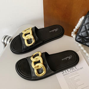 Pantuflas de gamuza suave de alta gama, aptas para uso en interiores y exteriores, pantuflas de invierno para mujer, cómodas y afelpadas, con función antideslizante. - Product Image 4