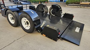 <span class=keywords><strong>Remorque</strong></span> standard américaine approuvée par le DOT avec numéro VIN, coupleur américain et prise 7 broches pour le transport d' - Product Image 5