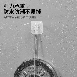 Adjustable Cable Tie Fastener 250 Mm Self Locking For Pipe Shelf Fixing No Drill Nail Free Traceless Patch - Product Image 3