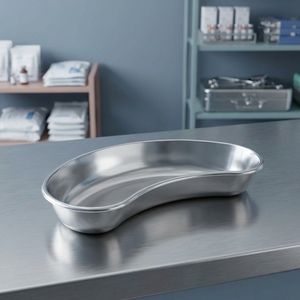 Bandeja y Plato de Servir Curvos en Forma de Riñón de Acero Inoxidable, Pulidos, con Diseño Moderno, Aptos para Lavavajillas, Duraderos - Product Image 3