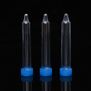 Tamayasu Urine Sediment <b>Tube</b> 12ml <b>Plastic</b> With Screw Cap Graduations For Laboratory Use - Product Image 3