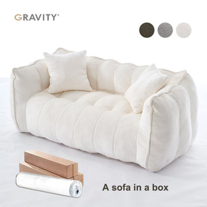 <span class=keywords><strong>Sofa</strong></span> Modular lipat busa memori resiliensi tinggi, tas kacang Chenille Modern vakum <span class=keywords><strong>Sofa</strong></span> lantai ketahanan tinggi