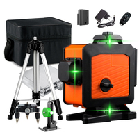 F ASPY1612 1/6 niveau laser faisceau vert laser croix 12 lignes auto-nivelant 3d auto rotatif construction nivel niveau laser 360 degrés
