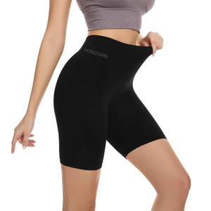 بيع بالجملة ملابس داخلية نسائية على شكل مقاس كبير سراويل داخلية قصيرة رافع للمؤخرة مسامية قماش سلس تحكم متوسط الساقين للتنحيف - Product Image 4