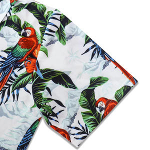 Camisa de solapa de verano para hombre, ropa transpirable, resistente a la playa, camiseta con botones para hombre, camisa hawaiana de manga corta americana, tela de seda - Product Image 6
