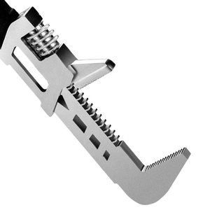 Llave Inglesa de Alta Resistencia, Grado Industrial, Ajustable, Herramienta de Plomería, para Tuercas, Pernos Hexagonales, Ángulo Recto, Abertura Grande, Tipo F - Product Image 2