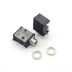 PJ-323M 나사 전화 잭 3.5mm 3 핀 모노 채널 소켓 2 극 이어폰 오디오 플러그 DC30V 0.5A - Product Image 4