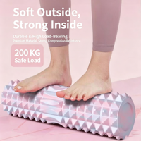 Rouleau en mousse EVA haute densité pour la relaxation musculaire, Pilates, Yoga, Gym, Accessoires de fitness, Écologique, Durable, OEM, Vente en gros, Direct Usine