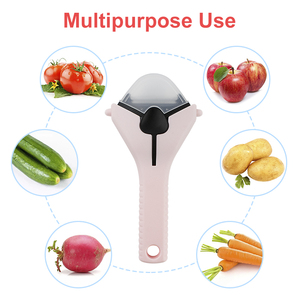 Utensilios para Frutas y Verduras, Pelador de Patatas Multifuncional en Forma de Y de Acero Inoxidable - Product Image 3