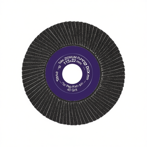 แผ่นขัดเซอร์โคเนียม 115x22 มม. ความหยาบเบอร์ 40 สำหรับขัดและขัดเงาโลหะ - Product Image 2