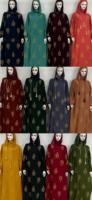 Robes Africaines pour Femme en Coton Boubou, Nouvelle Robe Kaftan Dashiki Africain avec Turban