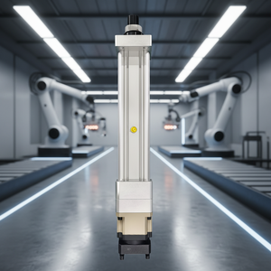 Cilindro Servoeléctrico Bibo LIND LDE63 de 300 mm de Carrera, de Aluminio, Alta Precisión, Bajo Ruido, Carga Media, Gran Diámetro, con Cojinete de Pistón - Product Image 1