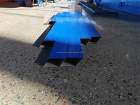 Prix de la machine de fabrication de quille de stores de type diamant en acier de couleur métallique à coupe automatique