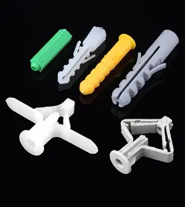 Plastic Fishy Anchor PE Wall Plug Expansion Nail Assorted Wall Plugs Drywall Screw Expanding Plugs