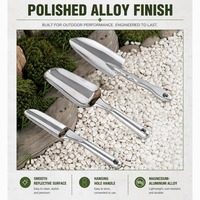 Ensemble de 7 pièces jardinage et culture de fleurs alliage magnésium-aluminium petite pelle ensemble d'outils de jardin
