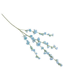 Bouquet de fleurs artificielles Xinchengzhi, violette à branches multiples, 30cm-100cm, en soie, pour décoration de mariage - Product Image 5