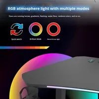 Escritorio de Juego Eléctrico Ecológico Personalizable por el Fabricante, Escritorio de Altura Ajustable con Motor Simple o Doble, Mesa para Oficina en Casa