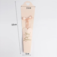 Boîtes personnalisées avec impression couleur, boîtes à fleurs portables, mignonnes, recyclables, emballage en carton, boîte pliable avec poignée, ruban