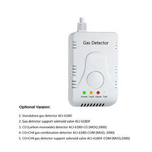 Système d'<span class=keywords><strong>alarme</strong></span> <span class=keywords><strong>incendie</strong></span> <span class=keywords><strong>domestique</strong></span> méthane Propane gpl <span class=keywords><strong>alarme</strong></span> de gaz naturel détecteur de fuite de gaz <span class=keywords><strong>domestique</strong></span> avec électrovanne d'arrêt - Product Image 4