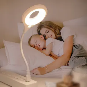 Рекламный светодиодный Usb-светильник для чтения книг с голосовым управлением, портативный мини-ночник с голосовым управлением