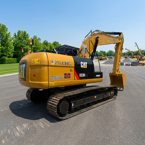 รถขุดตีนตะขาบ Caterpillar 323D2L มือสอง ปี 2022 รุ่น 23 ตัน พร้อมเครื่องยนต์ เกียร์ ปั๊ม และชุดเกียร์ สำหรับอุตสาหกรรมก่อสร้าง สภาพดี - Product Image 1