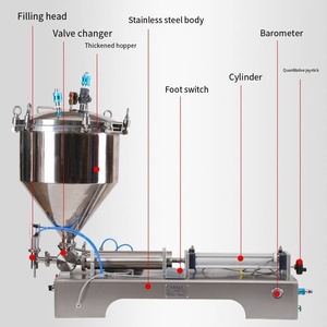 Glass Bottle Beverage Honey Jam Filling Machine, Equipped with a Pressure Type Hopper Motor for Liquid Filling Machine - Product Image 6